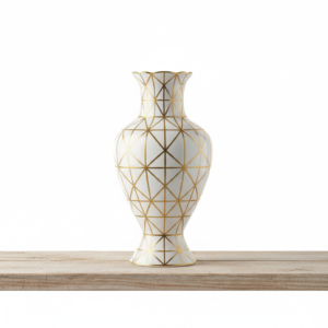 Geometric Ceramic Vase