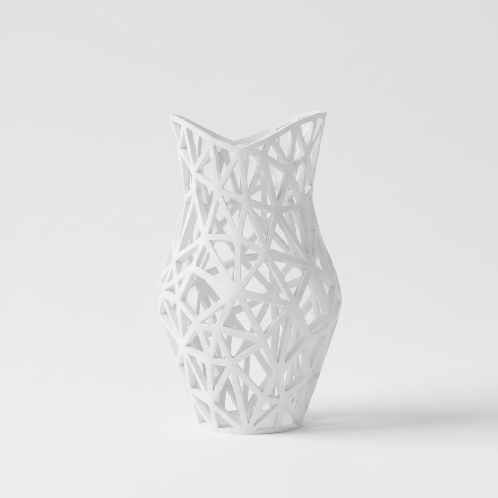 3D Printed Geometric Vase - Image 2