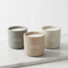 Minimalist Concrete Candle Set