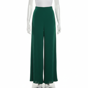 Emerald Wide-Leg Palazzo Pants