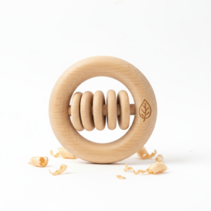 Wooden Baby Rattle