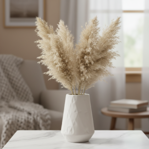 Geometric Matte Ceramic Vase