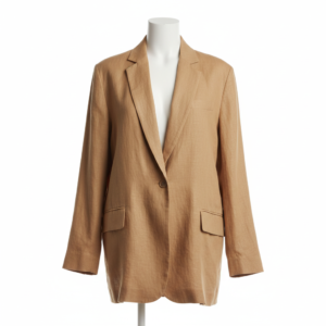 Oversized Linen Blazer